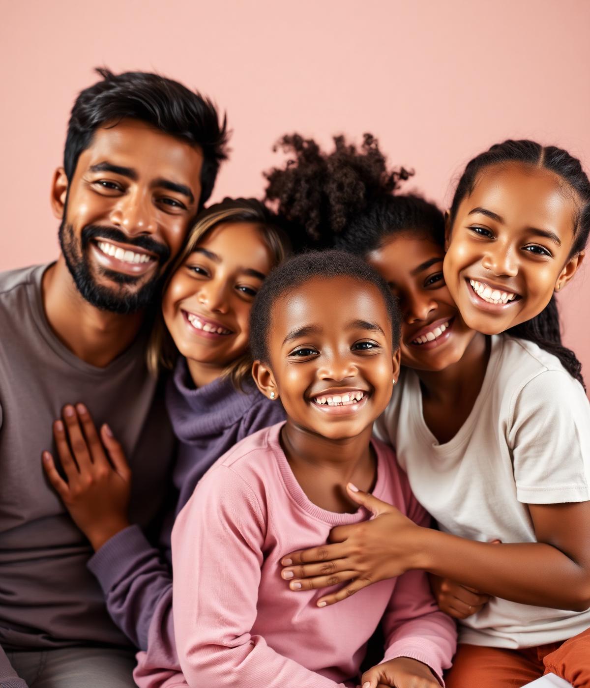 Família atendida pela Clínica C.A.F.E.